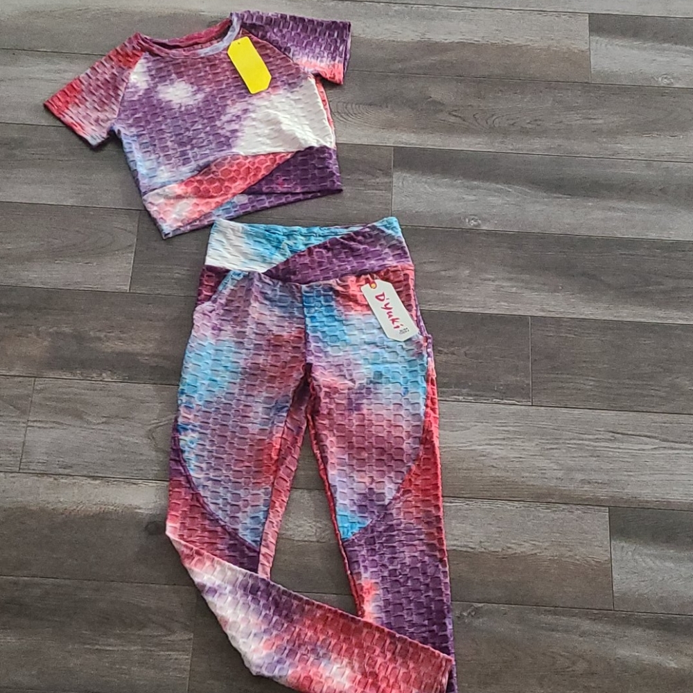 Two Piece Tie-Dye Set